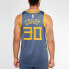 Nike NBA Jersey 球衣 SW球迷版 18-19赛季 金州勇士队 Stephen Curry 库里 勇士30号 城市限定 男款 蓝色 / Майка баскетбольная Nike NBA AJ4610-428