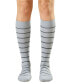 ფოტო #3 პროდუქტის Knee-high Striped Companion Compression Sock