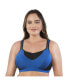 ფოტო #4 პროდუქტის Plus Size Dynamic Mid-High Impact Sports Bra