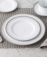 Фото #6 товара Silver Colonnade 4 Piece Dinner Plate Set, Service for 4