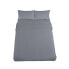 Фото #1 товара Комплект чехлов для одеяла Alexandra House Living Qutun Темно-серый 105 кровать 3 Предметы