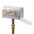 Christmas bauble White Golden Metal Letterbox 33 x 18 x 100,5 cm