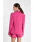 Фото #2 товара Women's Scallop Detailed Single Button Jacket