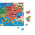Фото #4 товара JANOD Magnetic European Map Educational Toy
