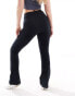 ASOS 4505 Hourglass soft touch slim kick legging with wrap waist in black