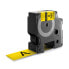 Dymo IND Heat-Shrink Tube Labels - 24mm x 1,5m - Black on yellow - Multicolour - -55 - 135 °C - UL 224 - MIL-STD-202G - MIL-81531 - SAE-DTL 23053/5 (1 - 3) - Rhino - 2.4 cm