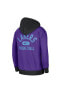 Фото #2 товара Los Angeles Lakers Courtside Fleece Nba Full-zip Hoodie Erkek Sweatshirt