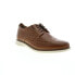 Фото #2 товара Nunn Bush New Haven Wingtip Oxford 84849-229 Mens Brown Wide Oxfords Shoes 10