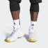 Фото #7 товара adidas D Rose 10 罗斯 中帮实战篮球鞋 白橙 / Баскетбольные кроссовки Adidas D Rose 10 F36777