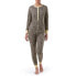 Fruit of the Loom Underwear Waffle Thermal Union Suit Women's Plus 3X 22W-24W