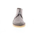 Фото #5 товара Clarks Trek Hi 50 26169535 Mens Gray Suede Lace Up Chukkas Boots