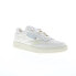 Фото #2 товара Reebok Club C 85 Vintage Mens Beige Leather Lace Up Lifestyle Sneakers Shoes