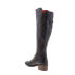Фото #6 товара Bed Stu Kathleen F393027 Womens Black Leather Zipper Knee High Boots