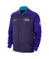 ფოტო #3 პროდუქტის Men's Purple Phoenix Suns 2023/24 City Edition Authentic Showtime Performance Raglan Full-Zip Jacket
