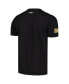 Men's Black Colorado Buffaloes Classic Stacked Logo T-shirt