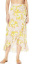Фото #1 товара Echo Design 256814 Women's Lily Ruffle Wrap Skirt Swimwear Stone Size OS