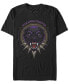 Фото #1 товара Marvel Men's Black Panther Wakanda Forever Big Cat Face, Short Sleeve T-Shirt