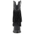 Фото #9 товара Roper Oakley Studded Pointed Toe Cowboy Womens Black Dress Boots 09-021-1556-06