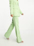 Фото #4 товара Y.A.S tailored flared trouser co-ord in mint green