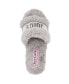 Фото #4 товара Women's Halo Faux Fur Slip-On Slippers