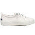 Фото #1 товара Sperry Pier Wave Ltt Lace Up Womens White Sneakers Casual Shoes STS86601