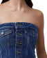 Фото #3 товара Women's Denim Corset Top