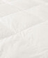 Фото #7 товара Light Warmth Ultra Soft White Goose Down Feather Fiber Comforter, King