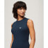 SUPERDRY Rib Bodycon Long Sleeve Short Dress