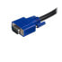 Фото #7 товара StarTech.com 10 ft 2-in-1 Universal USB KVM Cable - 3 m - USB - USB - VGA - Black - USB A + VGA
