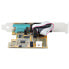 Фото #4 товара 2-Port PCI Express Serial Card - Dual Port PCIe to RS232 (DB9) Serial Card - 16C1050 UART - Standard or Low Profile Brackets - COM Retention - For Windows & Linux - PCIe - Serial - Full-height / Low-profile - PCI 2.0 - RS-232 - Yellow