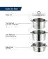 Canning Juice Steamer Extractor Fruit Vegetables for Making Jelly, Sauces, 11-Quart Stainless Steel Multipot with Glass Lid, Clamp, 2-Pcs Hose