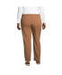 ფოტო #3 პროდუქტის Plus Size Starfish Mid Rise Straight Leg Pants