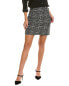 Michael Kors Jacquard Wool-Blend Mini Skirt Women's