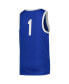 ფოტო #2 პროდუქტის Big Boys #1 Royal Kentucky Wildcats Icon Replica Basketball Jersey