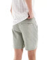 Фото #3 товара Hollister 7inch texture linen shorts in light green