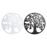 Фото #1 товара Настенный декор DKD Home Decor 98 x 1 x 98 cm 100 x 1 x 100 cm Чёрный Дерево Белый традиционный (2 штук)