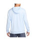 Фото #4 товара Men's Light Blue Team USA Restore Yoga Long Sleeve Hoodie T-Shirt