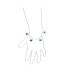 ფოტო #2 პროდუქტის Good Luck ZOO Animal Lucky Garden Colorful 5 Multi Elephant Dangling Charm Bracelet For Girls Teens .925 Sterling Silver 6 Inch Small Wrist