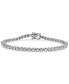 ფოტო #1 პროდუქტის Diamond Tennis Bracelet (1 ct. t.w.) in 10k White Gold