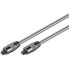 Фото #2 товара Wentronic 50567 - TOSLINK - Male - TOSLINK - Male - 1 m - Silver