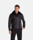 Фото #1 товара Куртка мужская Furniq UK из натуральной кожи черного цвета
