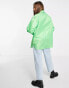 Фото #8 товара ASOS DESIGN nylon shacket in green