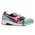 Фото #1 товара Diadora N9000 H Luminarie Italia Lace Up Mens Green Sneakers Casual Shoes 17627