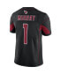 Фото #2 товара Men's Kyler Murray Black Arizona Cardinals Color Rush Vapor Limited Jersey