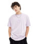 Calvin Klein Jeans monologo t-shirt in pastel lilac