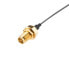 Фото #3 товара Akasa A-ATC01-GR - Connection cable - Black - Gold - RP-SMA - 0 - 6000 MHz - 0.2 m - -40 - 85 °C