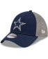 Фото #2 товара Men's Navy, Graphite Dallas Cowboys Retro Joe Main Neo 39THIRTY Flex Hat