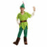 Фото #2 товара Маскарадные костюмы для детей My Other Me Peter Pan Зеленый (5 Предметы)