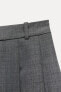 Фото #11 товара Мини-юбка из смесовой шерсти со складками — zw collection ZARA