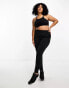 ASOS 4505 Curve Icon running tie waist gym legging with phone pocket in black